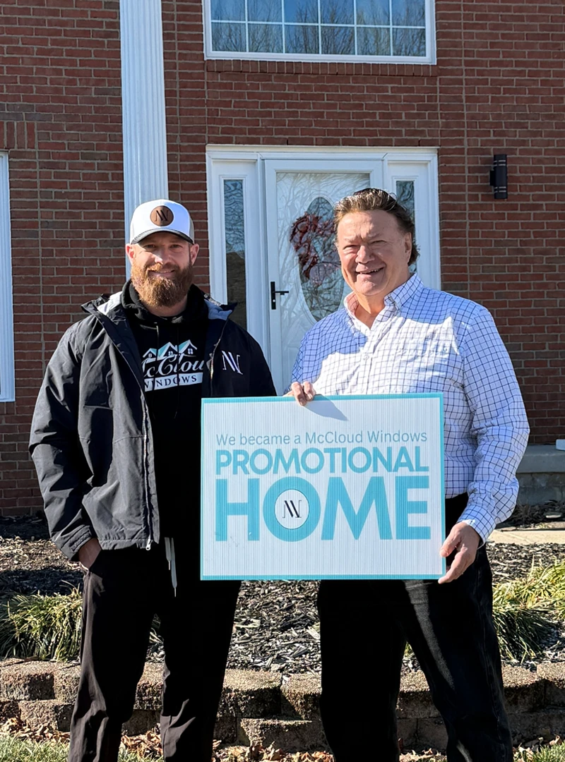 Get 50% OFF New Windows by becoming a Promotional Home in your neighborhood today!